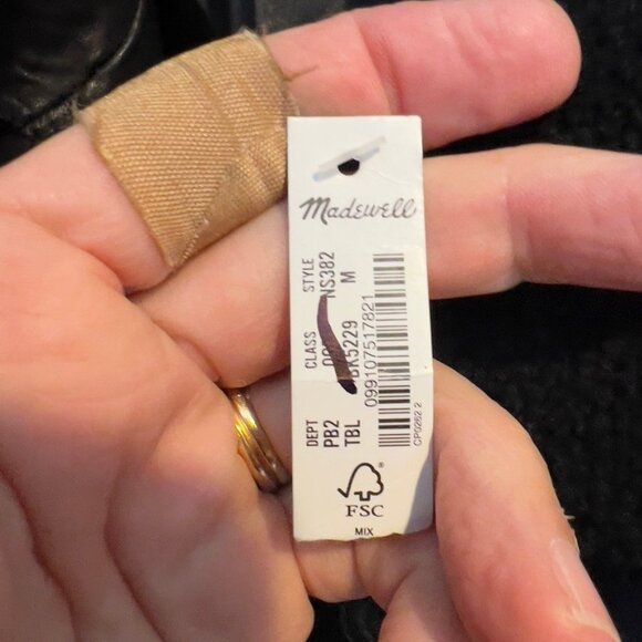 Madewell Black Leather Jacket - Picture 12 of 12